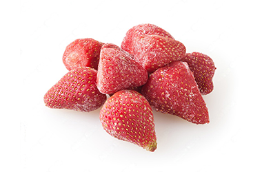 Frozen strawberry